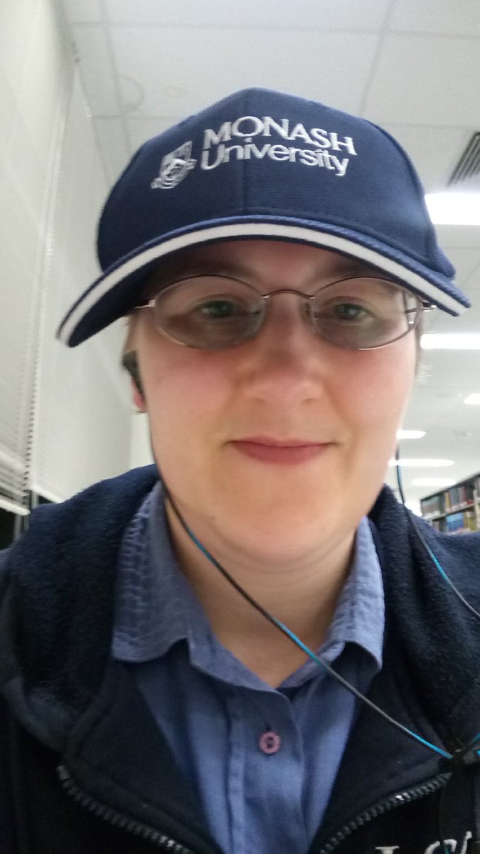 PennyRobaus's tweet photo. @AskAnatomist @DraganIlic99 The hidden-but-visible cost for me as #ActuallyAutistic is sensory overload the many lights in the LTB brings. Hence I've been "hiding" under my @MonashUni cap all day - worth it for minimal headache. Now recharging in the library before driving home AFTER peak hour! #mmcc2018 https://t.co/gyRGNE4OKm