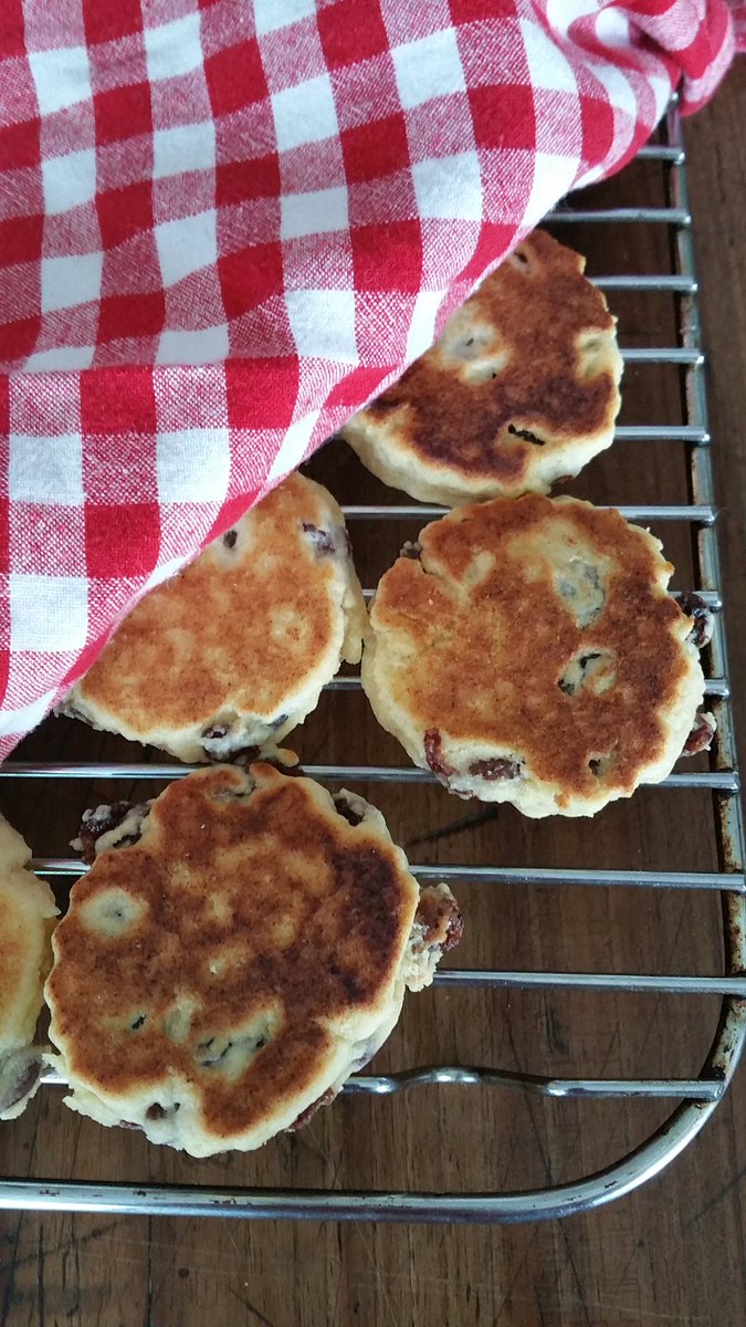 1st job of the day - making welshcakes. #BankHolidayMonday  #changeoverday #warmwelshwelcome @GoNorthWales @cool_camping @coolplacesuk