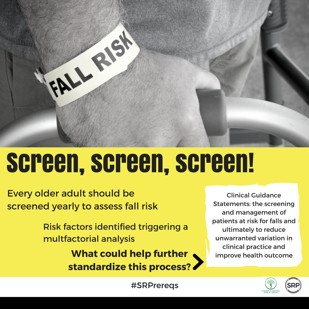 DustinJonesdpt's tweet photo. #Falls are common, expensive, deadly - and increasing. Screening for risk factors is an #oldNOTweak no brainer. #SRPrereqs shares @AGPTtweets Clinical Guidance Statement ... be ready, #PTfam. #geriPT
https://t.co/xoM8lD4I7g
.
episode sponsored by AGPT https://t.co/jUARggVjHv