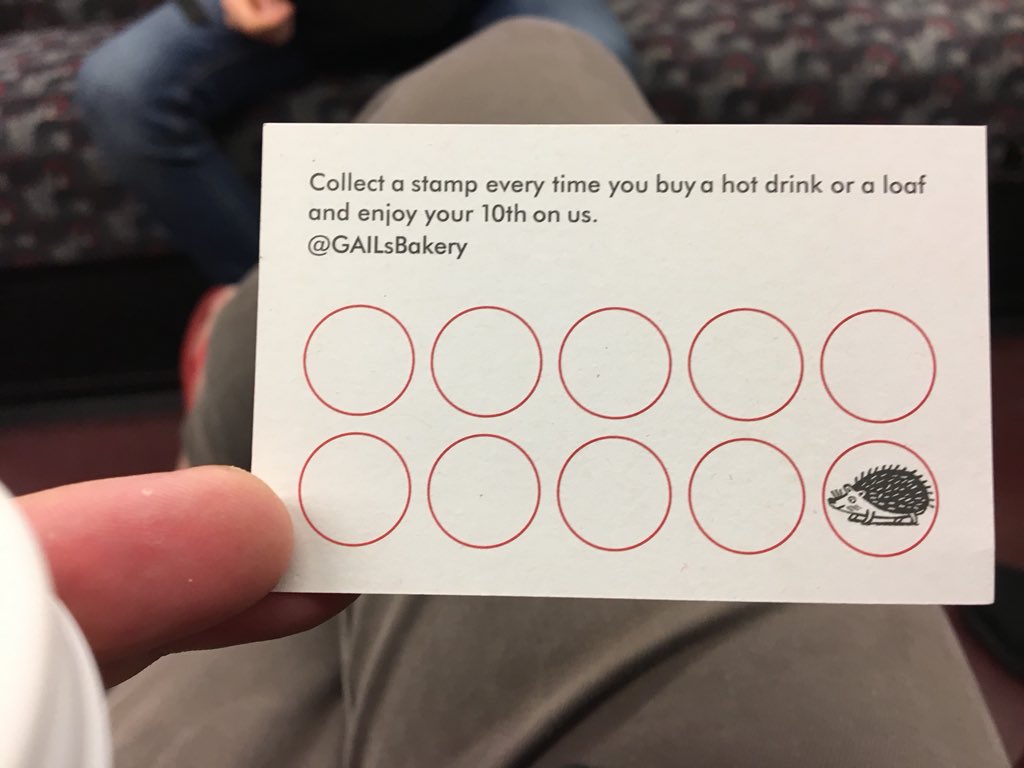 s_tatam's tweet image. A little #goalgradient from @gailsbakery #NudgesInTheWild