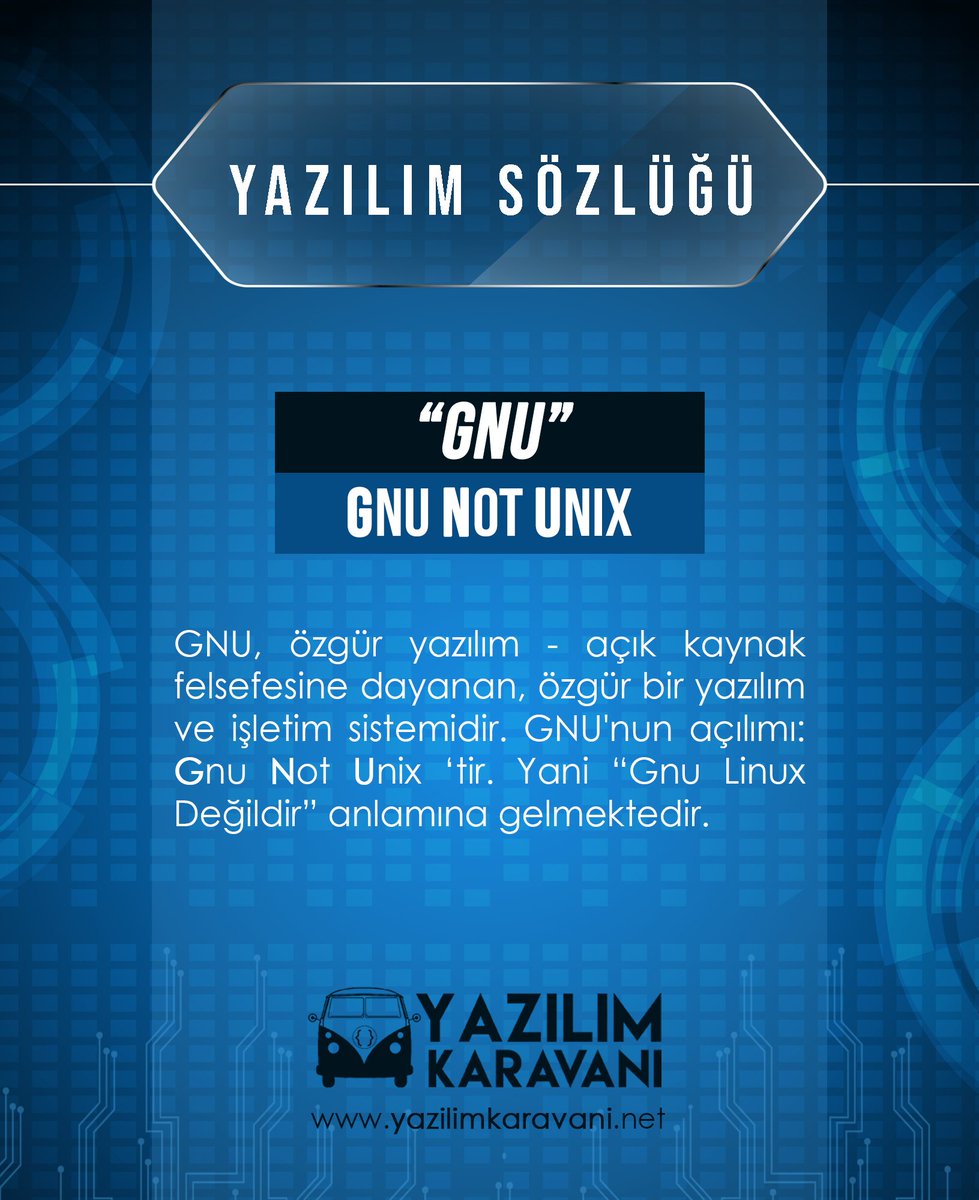 yazilimkaravani's tweet image. 1984 yılında Richard M. Stallman 'ın öncülüğünde başlayan GNU projesi ve açık kaynak felsefesi zamanla ün kazanmış ve geliştiriciler tarafından benimsenmiştir.
#Gnu #Linux #FreeSoft