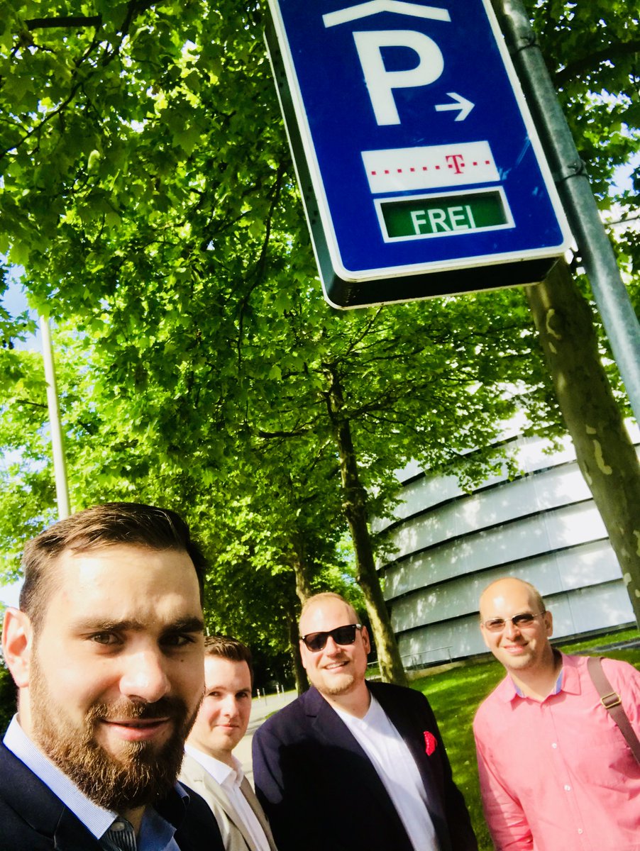 Just parked! Let's go to share our #eParkomat startup experience at @UQBATE Makers &amp; Stories in <a href="/deutschetelekom/">Deutsche Telekom</a> headquarter today!