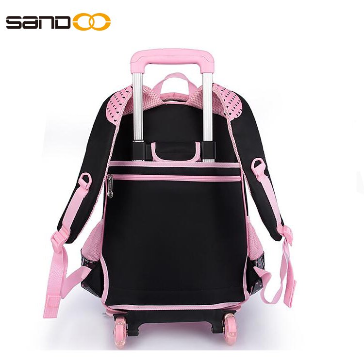 Sandoo_Bags's tweet photo. Cute Cat Trolley School Backpack With Crystal Wheel
Item No.: SSD37-02-139
FOB price:8.05-9.15USD
MOQ: 500
Material:nylon or customized
Size:30*26*56 cm or customized
Weight:1.15kg
For more information please contact us.
Email:inquiry@sandoo.com Website:https://t.co/VU7Vz5a0Jh. https://t.co/m5t4nHIcQP