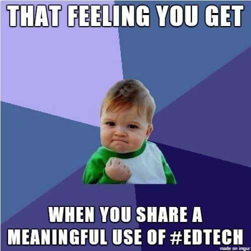Have a productive week! #edtech #meme #memes #picoftheday #memeoftheday #teachersfollowteachers #educators #researchers #educationproviders #students