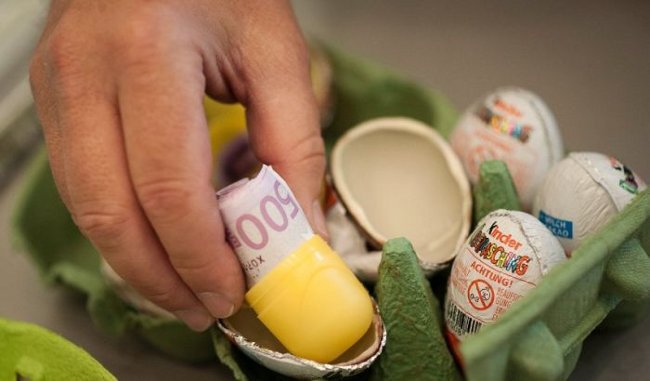 stuffdifferent's tweet image. We all need such a #kinder surprise full of #money💸😛