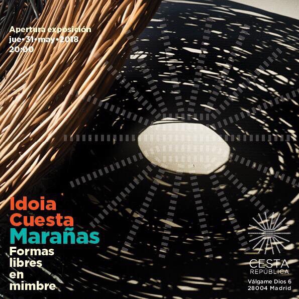 El próximo jueves 31 de mayo, estáis invitados a la inauguración de la exposición "Marañas" en <a href="/CestaRepublica/">CestaRepublica</a> !!!