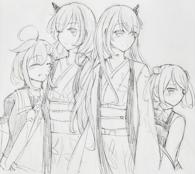 西村艦隊のみんな,可愛いですね~♡ 