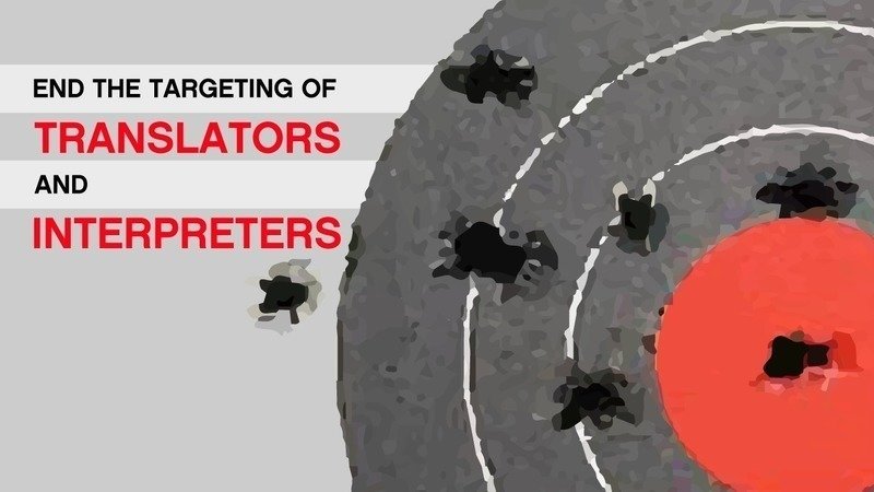Interpreters and translators working in conflict areas need protection. Join <a href="/Lexcelera/">Lexcelera</a> and sign this petition to urge the UN to ensure their safety change.org/p/urge-the-un-… <a href="/TranslatorsWB/">Translators without Borders (TWB)</a>