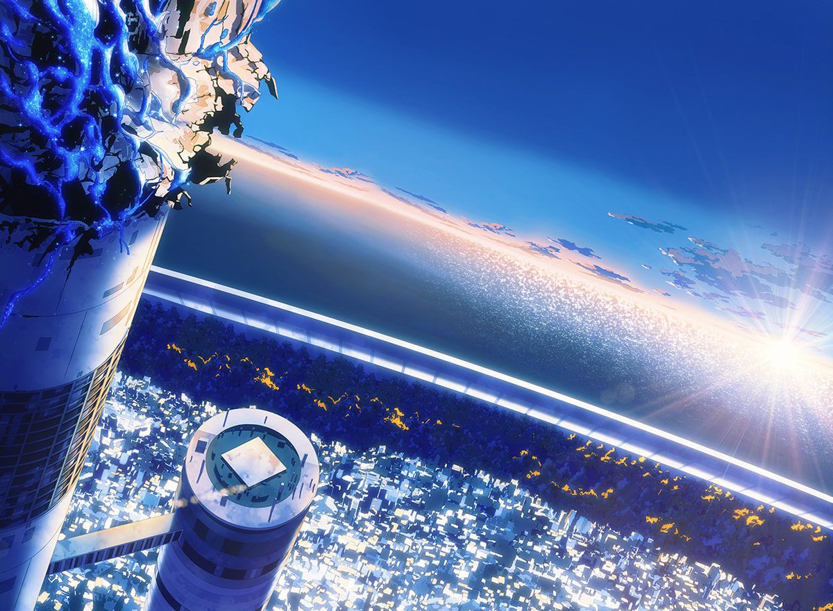 ヒロアカ発信所 على تويتر メインビジュアル公開されたし背景を見て映画の舞台 巨大人口移動都市 I アイランド がどんな場所か予想しよう きっと奥の高層タワー内では戦いが行われていて 勝ち進んで行くと階層とファイトマネーが上がっていく闘技場になって