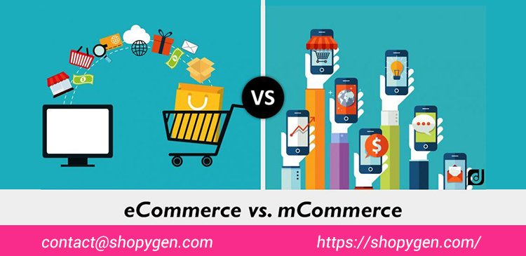 What is #mCommerce? Key Differences between #Mobilecommerce and #eCommerce     @ShopyGen 
bit.ly/2IJTXuM

#ecommercemarket #ecommercestartup #ecommerceentrepreneur #smallecommercebusiness #onlinebusiness