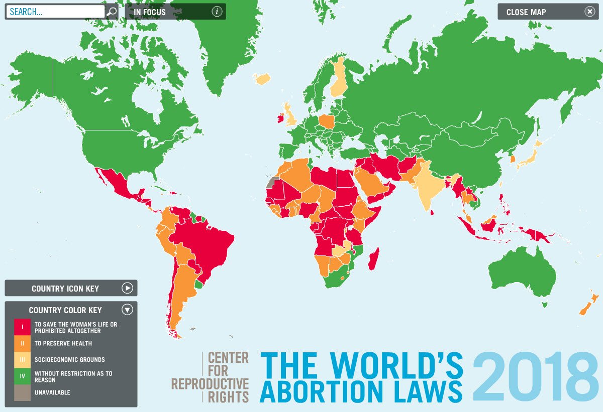 _andpeople's tweet photo. While most 1st world countries have legalized abortion, it remains a contentious issue in many parts of the world with South Africa and Mozambique leading the way in Africa https://t.co/FHA68ksIXk