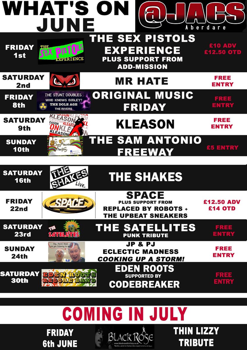 What’s on in June <a href="/jacsmusicvenue/">jacs music venue</a>