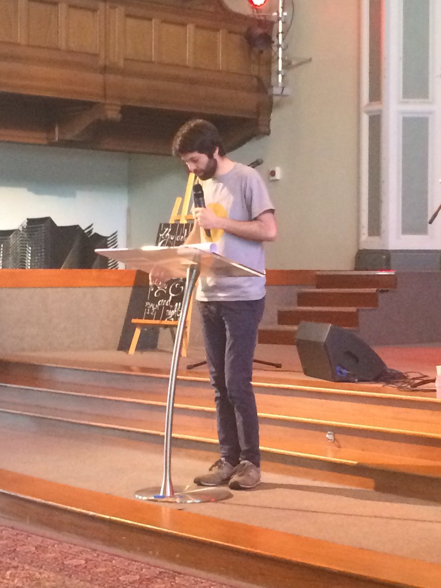 Ten8Edinburgh's tweet photo. .@NathanaelSmith speaking to us from Psalm 1. “You are blessed by delighting in the law of the Lord” https://t.co/AoNV1yOgUB