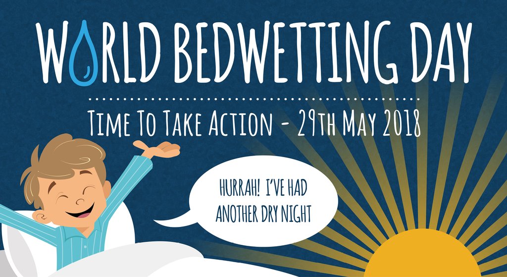WorldBedwetDay's tweet photo. #WorldBedwettingDay is tomorrow! #Bedwetting is nobody’s fault, make sure you know all the facts. https://t.co/wsaYAVH3KW https://t.co/kgErMNKZy4