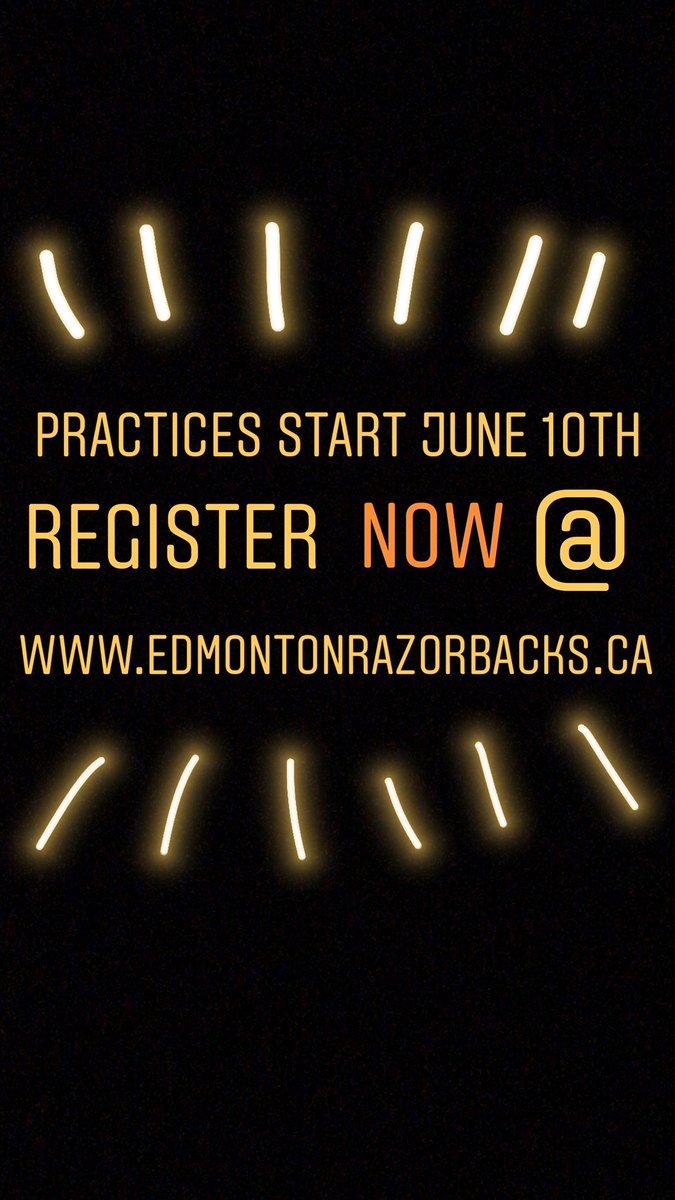 RazorbacksL's tweet image. REGISTER FOR RAZORBACKS TODAY!! We look forward to seeing you on the field 💛🧡