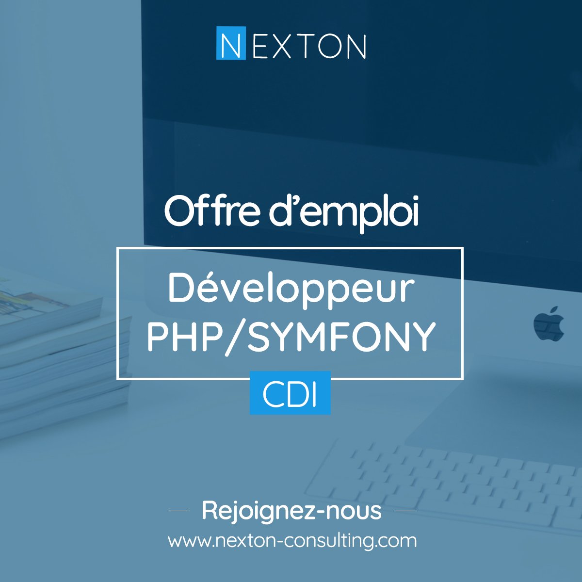 NextonGroup's tweet photo. #Emploi I 📢 Nexton recrute un.e Développeur PHP / SYMFONY
➡️ https://t.co/9awtLegQfD
Intéressé.e ?
✉️ Envoie nous ton CV à contact@nexton-consulting.com https://t.co/XYV49I2EWv