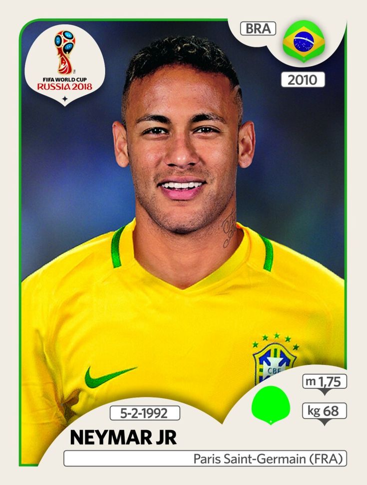 FiFa_W0rldCup's tweet photo. New post (Neymar - Brasil - Panini FIFA world cup Russia 2018...) has been published on Fifa World Cup - https://t.co/VY4KkNJ7mi https://t.co/jJIdjQpcgy