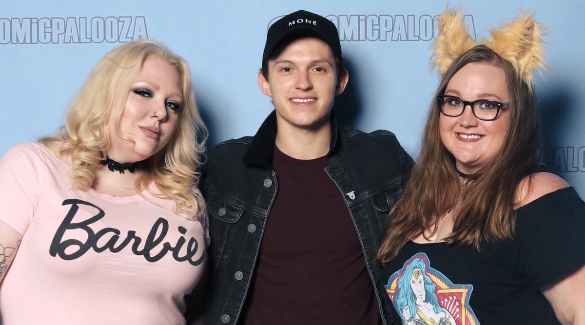 JenniferKBurch's tweet image. Man. #Comicpalooza2018 was amazing!! Meeting @TomHolland1996 was rushed, surreal, but delightful! #Spiderman #idontwanttogo