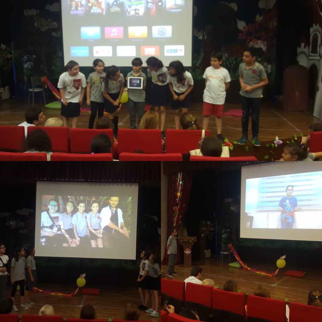 Bugün 5.sınıf öğrencilerim ortaokulun nasıl olduğunu 4.sınıftaki arkadaşlarına anlatmak için çok güzel sunumlar hazırlamışlardı.Fikirlerine,emeklerine sağlık👏🏻👍🏼 <a href="/YazganOzen/">Özen Yazgan</a> <a href="/Ayhanilikk/">Ayhan İLİK</a> #bahcesehirkoleji #bahcesehirPDR