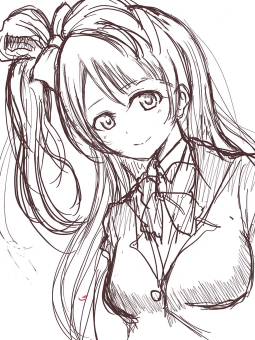 スマホで描いたんや 