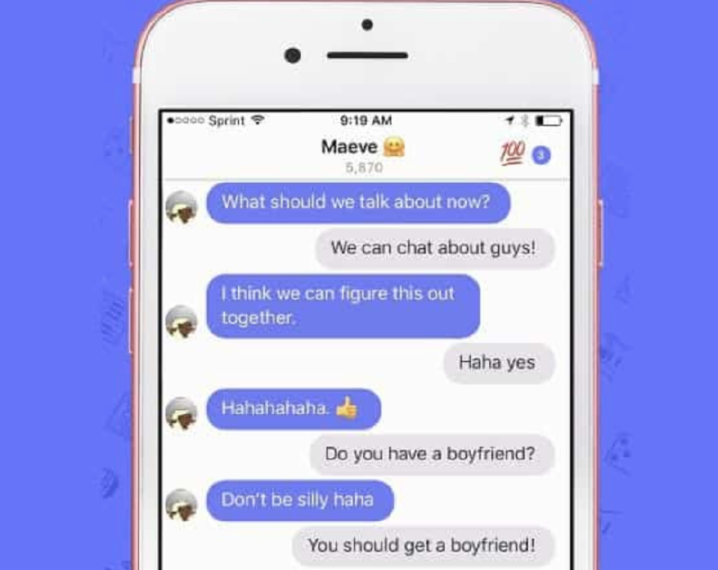 SachGmd's tweet photo. "Disponible en anglais, le compagnon virtuel de cette startup française a déjà séduit des « centaines de milliers d’adolescents américains" #IA #generationHighTech #AmiVirtuel https://t.co/H7zPbVni8a https://t.co/wRmk4k0uGw