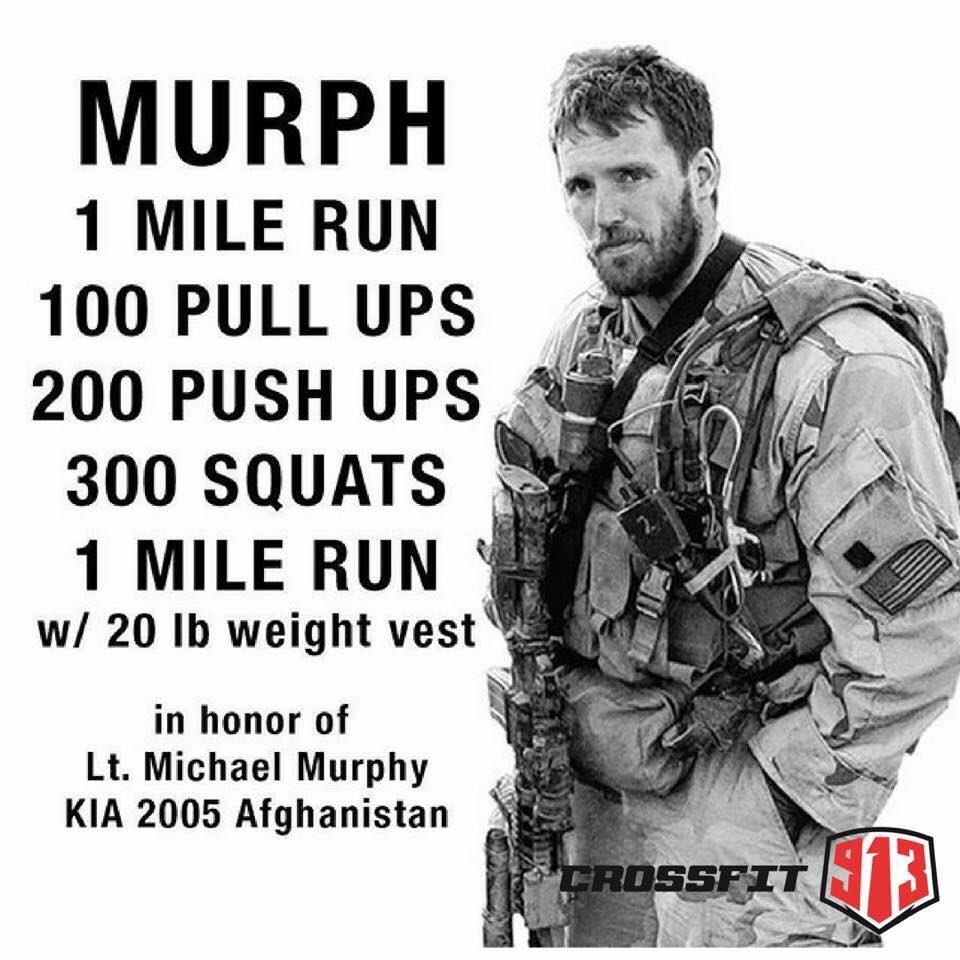 All gave some. Some gave all. Today, we honor the men and women of the armed forces who gave their lives serving this great nation. CrossFit gyms across the country will be doing the workout “Murph” today in honor of Lieutenant Michael P. Murphy. <a href="/kmbc/">KMBC</a> <a href="/CrossFit/">CrossFit</a> #murph