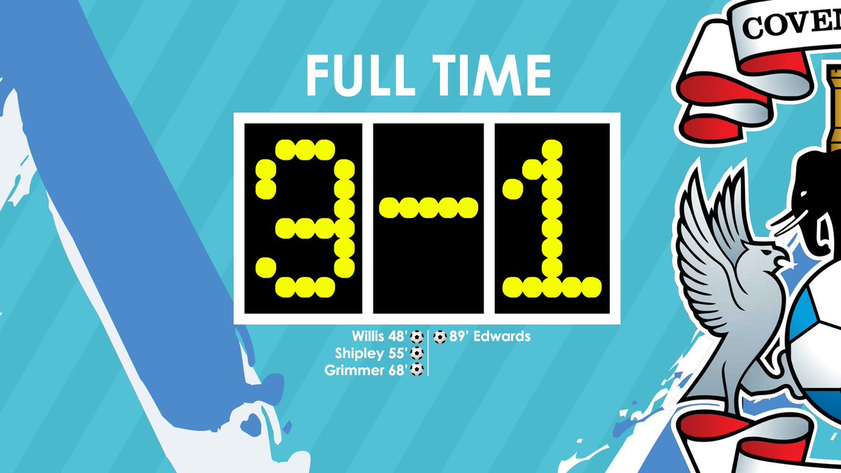 Coventry_City's tweet image. FULL TIME: It&apos;s OUR day at Wembley. Mark Robins&apos; side are promoted back to SkyBet League One at the first time of asking. 3-1. #PUSB