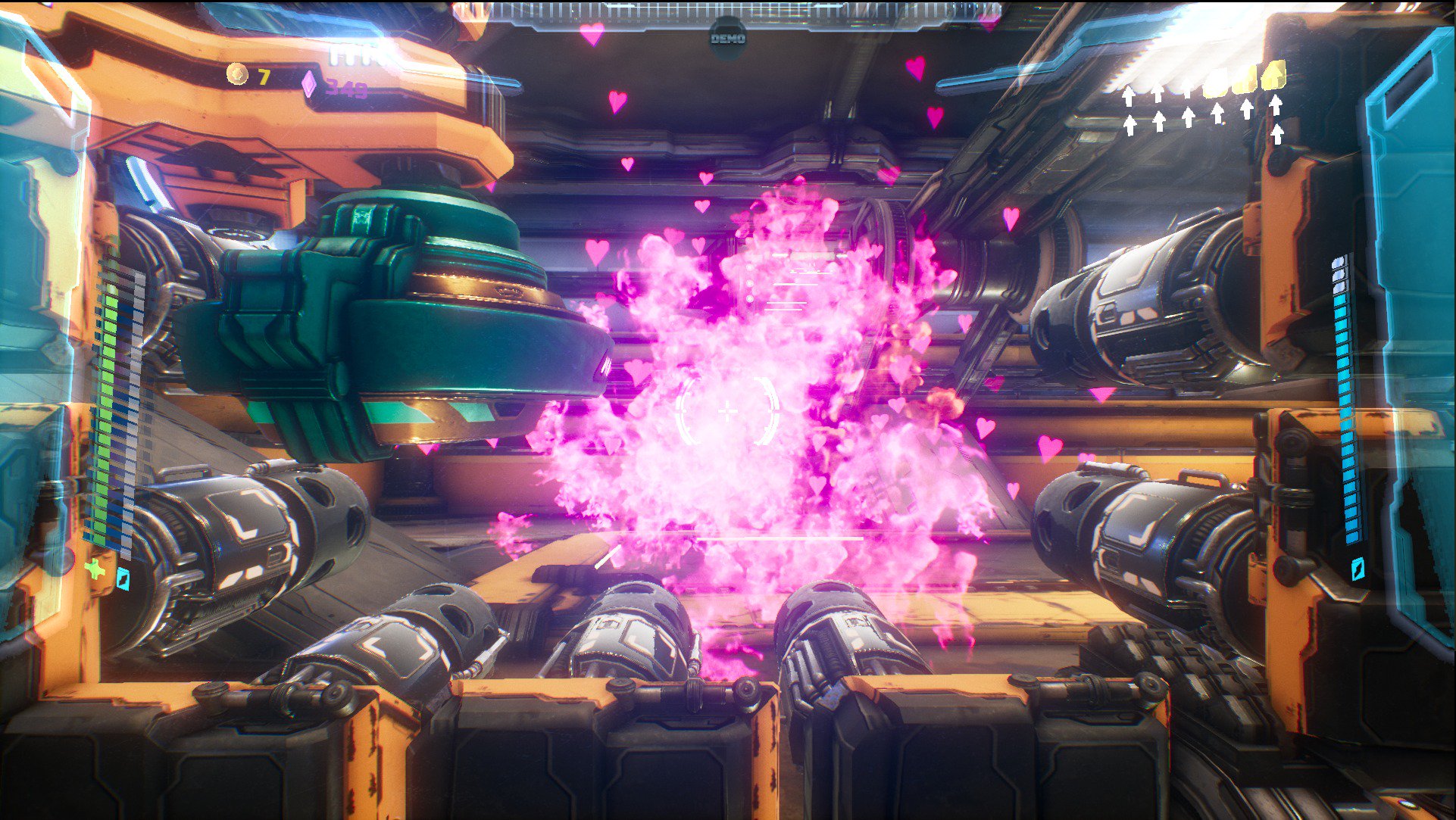 Mothergunship What S Your Favourite Barrel And Cap Combo From The Mothergunship Demo So Far We Re Always A Fan Of Spreading The Love T Co Niapvgonwf