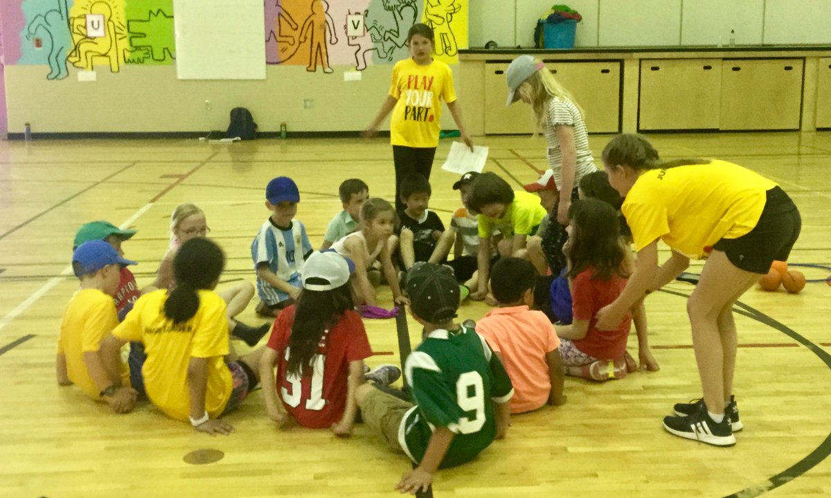 MmePhysEd's tweet photo. Our @RightToPlayCAN #JuniorLeaders knocked it out the park! They are #inspirational #motivated #leaders #thoughtful #helpful and more! Great work all. Our younger students look up to you. #physed #leadership https://t.co/YKQpWFpoAs