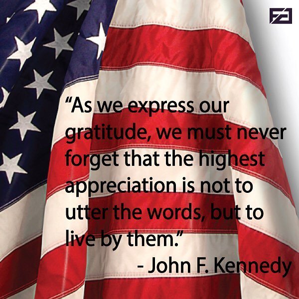 FulcrumGrp's tweet photo. As we express our gratitude, we must never forget that the highest appreciation is not to utter the words, but to live by them.  #johnfkennedy #memorialday #mdw #motivationalmonday #promotionalitems #promotionalproducts #imprinted #corporategifts #trades… https://t.co/LOOWOnEK6t https://t.co/GaX5HQE7gK