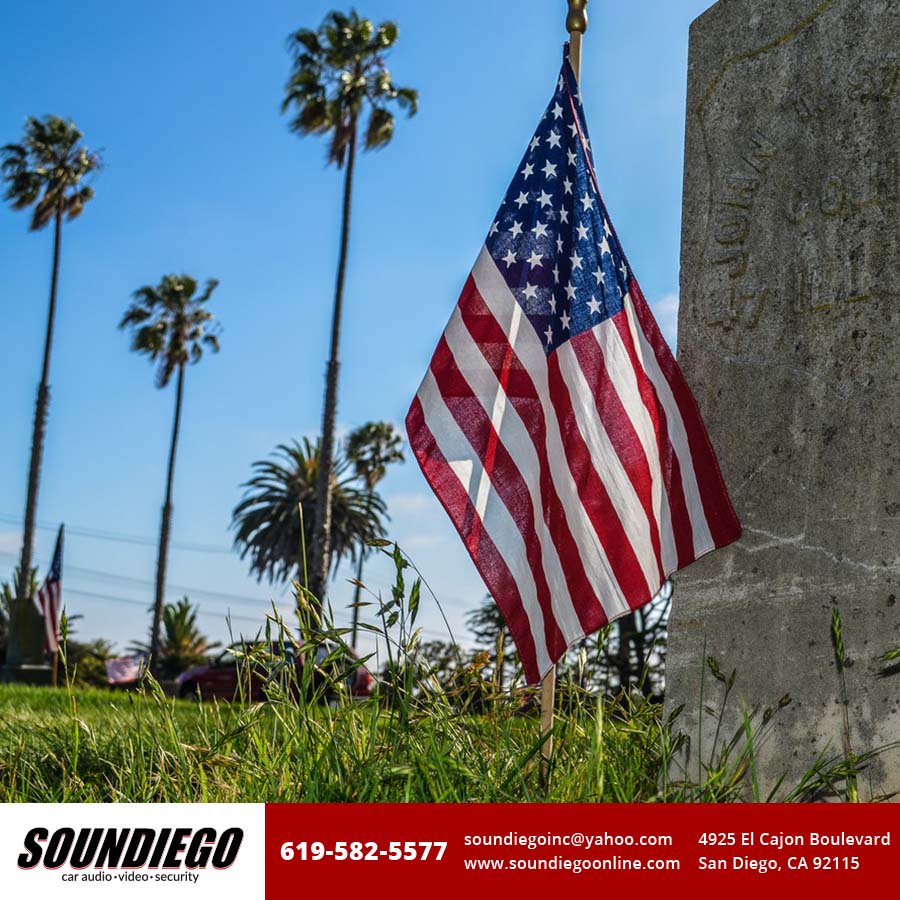 Soundiego_Audio's tweet photo. Today we #remember and #honor the #heroes who gave up their lives for our #freedom and #opportunities. In observation of #MemorialDay, #Soundiego is closed. We will resume normal business hours tomorrow. #HappyMemorialDay!
#AutoAudio #CarStereo #StereoInstallation https://t.co/2GUbcgUDfs