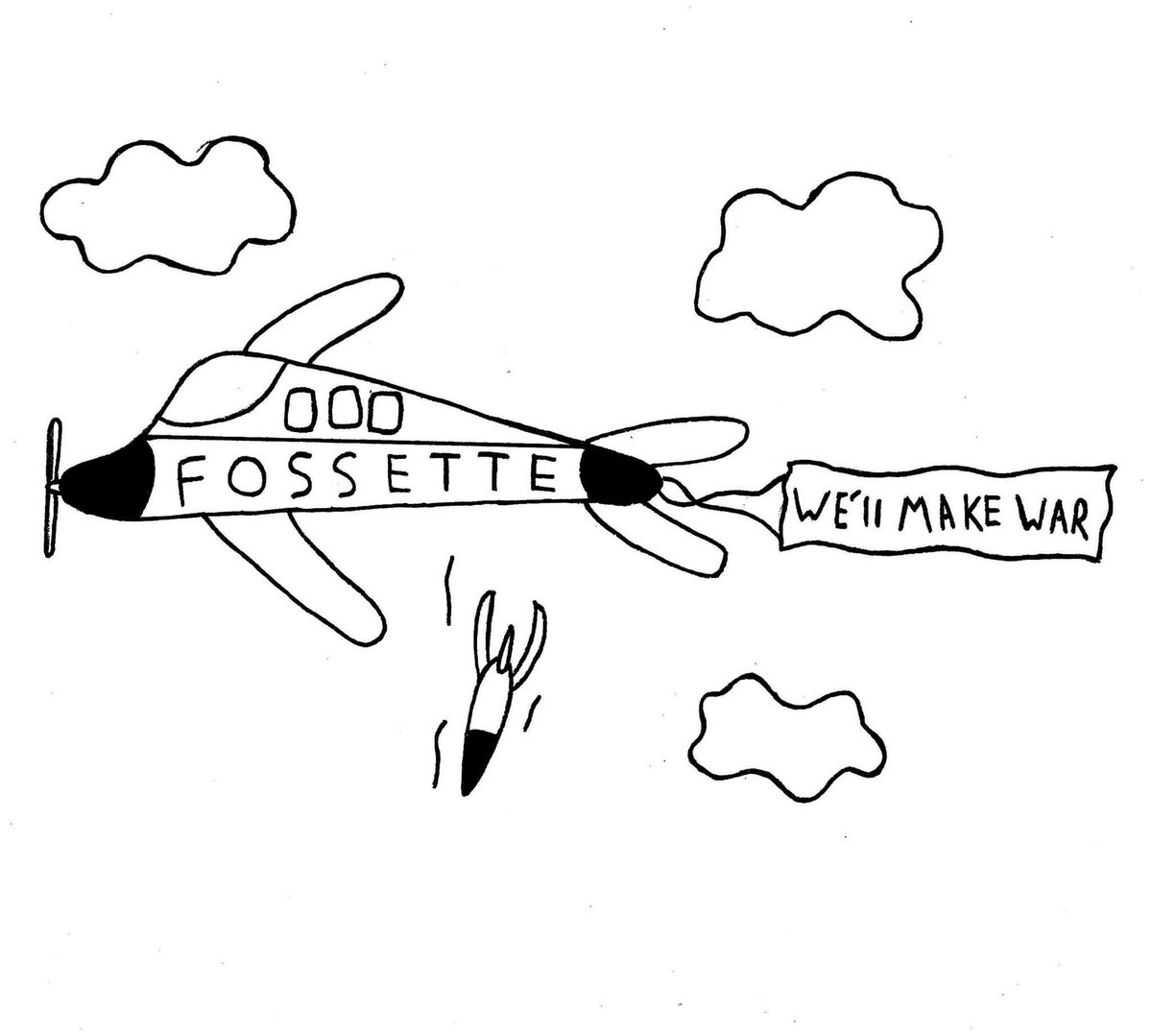 NEW MUSIC - We'll be dropping our next single "We'll Make War" on June 8th ahead of our Headline show at @LouisianaBris! 

Remaining tickets here: seetickets.com/event/fossette…