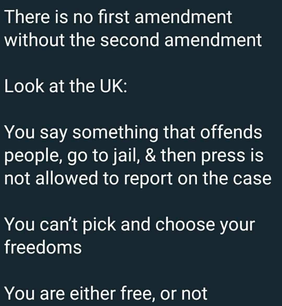 LadyRedWave's tweet photo. #FreeTommyRobinson
#Without1aThereIsNo2a
#StandForYourFreedom
#GodBlessAmerica https://t.co/eIlAPmZt9t
