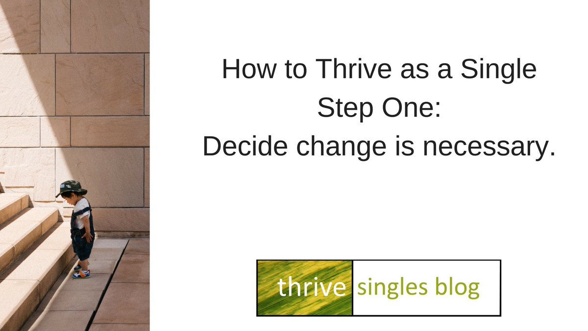 ThriveSingles's tweet image. #ThriveSinglesBlog #HowToThrive #StepsToThriving