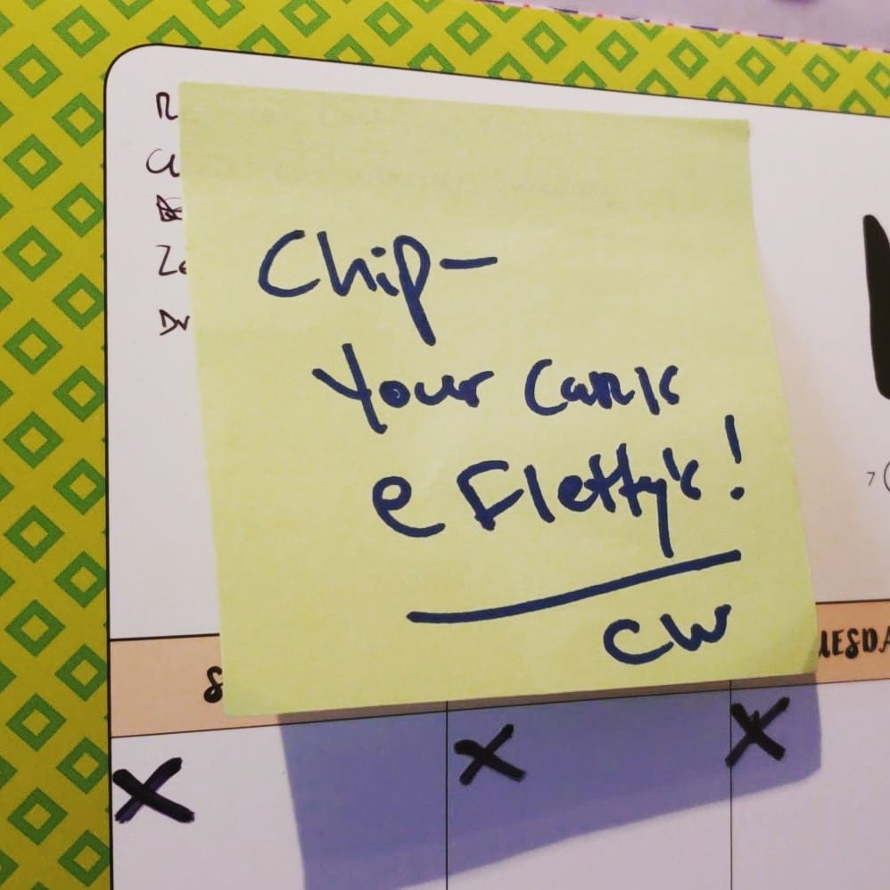 chopandbrew's tweet photo. That was an awfully nice note for Drunk Chip to leave for Next Day Chip. Thanks, Drunk Chip! And also - thanks @lyft! #arrivealive #lyft #lyftmeup #drunknotes https://t.co/4iGWu6lMsk