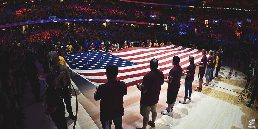 cavs's tweet photo. Today and every day we remember our fallen heroes who gave the ultimate sacrifice for our freedom.
 
Thank you. 🇺🇸 
 
#MemorialDay https://t.co/7oUs010820