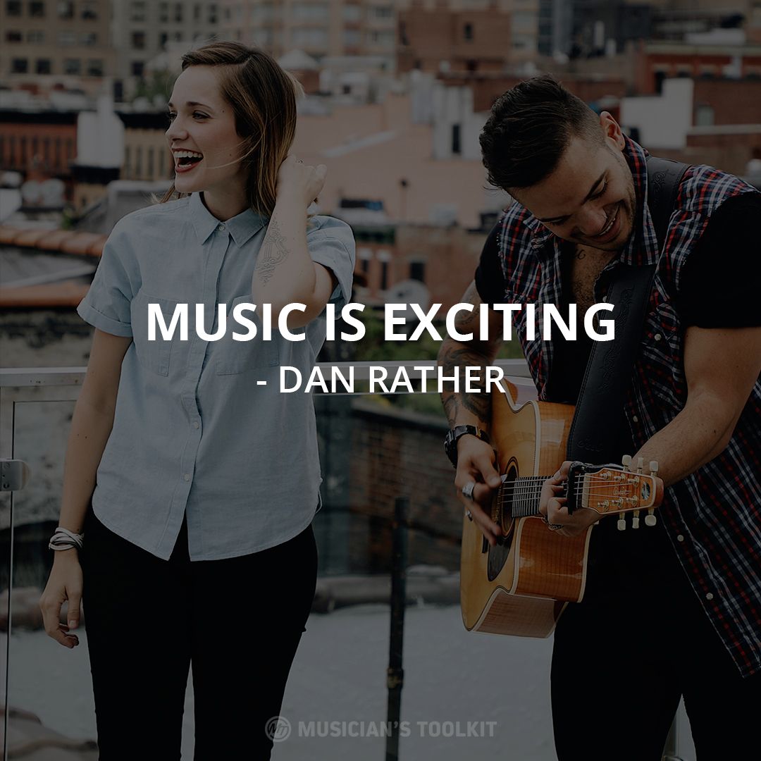 “Music is exciting. It is thrilling to be...in a group of musicians playing...the same piece of music. You are part of a great, powerful, vibrant entity. - Dan Rather, former anchor, CBS News #musicquotes #quotes #musicmonday #musicmakesadifference