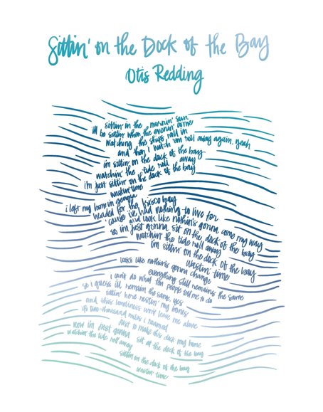 Otis Redding Looking To Spruce Up Your Space Why Not With A Little Otis Only 2 Copies Are Left Of This Limited Edition Sittin On The Dock Of The