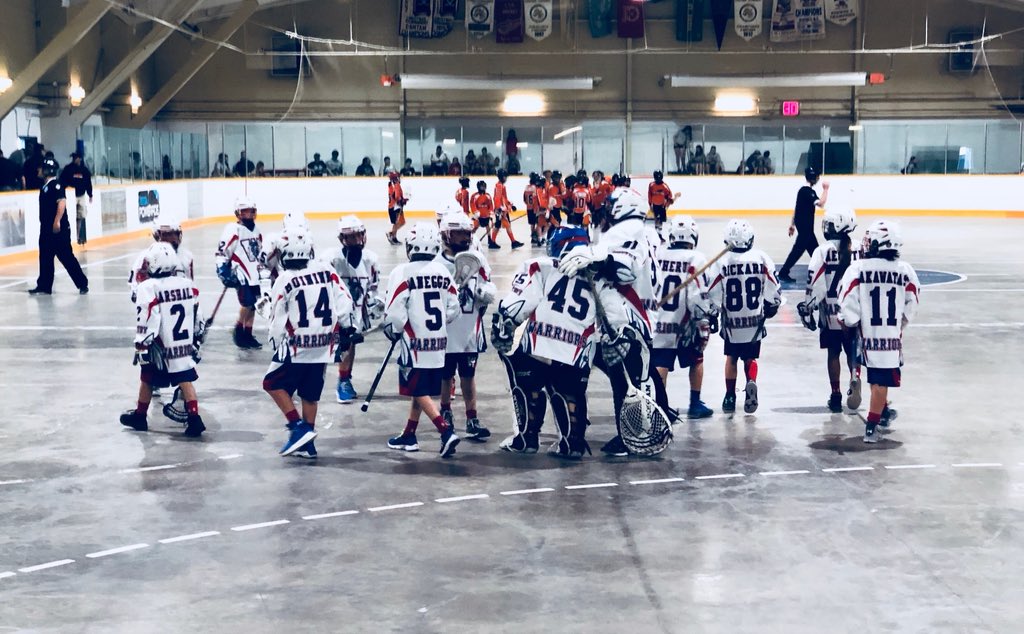 WhitbyLacrosse's tweet photo. Congratulations to Novice 1 on taking 🥇at the St. Catherine’s Legends Memorial tournament yesterday. #Novice1 #wearewarriors #champions https://t.co/377lwXswIM