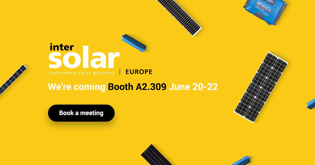 MetsolarEU's tweet photo. We're coming to #intersolar2018 #germany #munich #messe on (06.20-06.22)! Time to meet! Book a meeting with us here 👉 https://t.co/TeLTgt2F6x https://t.co/XkLkUBnNS3