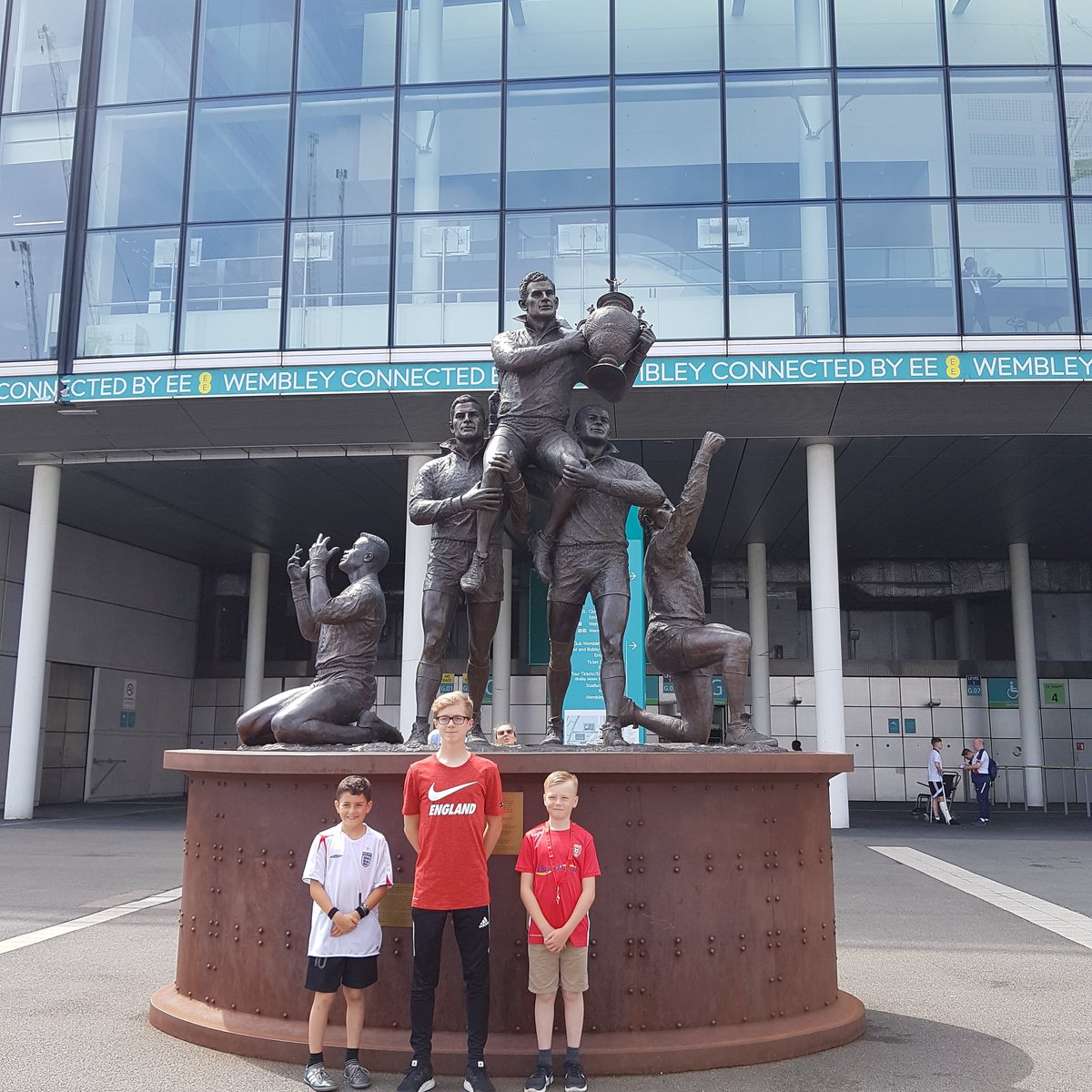 #Wembley First time! Toby's 10th Birthday!!