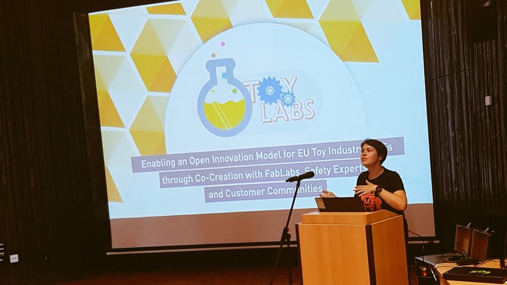 Toy_Labs's tweet photo. Great experience to participate in the @MakerFaireBER!!
During the presentation people got to know more about #ToyLabs and how #FabLabs can be an important part of the Toy development process.
Thanks to all the people who showed a great interest in our project!!
#makerfaire https://t.co/E8mGCZxe7q