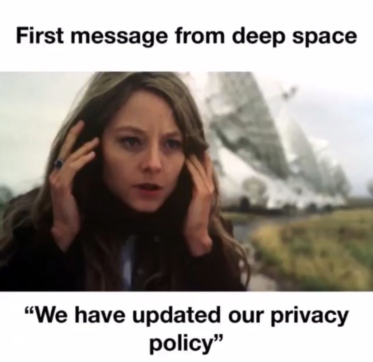 DJLuxso's tweet photo. Just in case y’all wanted one more privacy policy meme https://t.co/BSNfClrYhJ