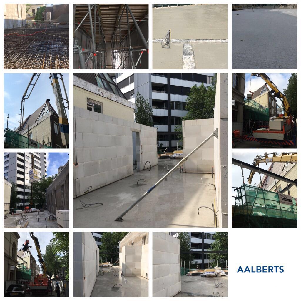 hoeve_herman's tweet photo. Aan de Vinkenburgstraat 17 in #Utrecht gaan de werkzaamheden voorspoedig. Dankzij het mooie weer én de goede samenwerking tussen #Mulderbetonbouw #IJzervlechtbedrijfMuis #BetonpompbedrijfNijwa #Mebin #OWLLijmwerken @Slootjeskranen @GemeenteUtrecht #Aalbertsbouw @AalbertsBouw https://t.co/uFgvntUHGP