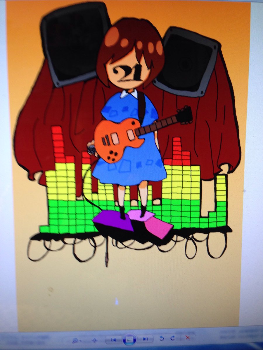 大昔に描いた絵をリメイクしてみた たしかこれはカレッ◯シリーズかなんかのポスターに採用されなかったやつだったかな 