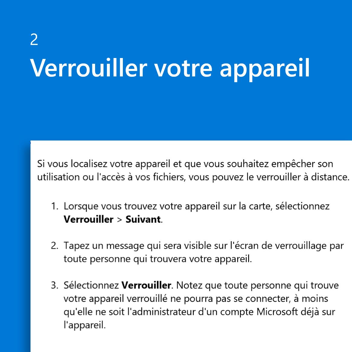 MSVousAide's tweet image. Avez-vous perdu un appareil sous Windows ? Trouvez-le, vérrouillez-le et éteignez-le ! #WindowsSupport
msft.social/EEQco4