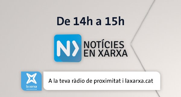 NoticiesEnXarxa's tweet photo. ARA | Comencem l'informatiu #NEX Migdia, amb el desmentit de l'@assemblea, que nega haver organitzat l'acció amb tovalloles grogues a #Mataró. I des de #Girona, @FeM_Girona ens parlarà de la inauguració del @CongresCuinaGi
🔴 EN DIRECTE ▶ https://t.co/QvvfTTslTI https://t.co/b7S4sFrYFN