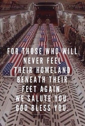 #HonorOurHeroes 

For all those men, women, and four legged who will never feel their homeland beneath their feet again

#RememberTheFallen 
❤️🇺🇸❤️🇺🇸❤️🇺🇸❤️🇺🇸❤️🇺🇸
