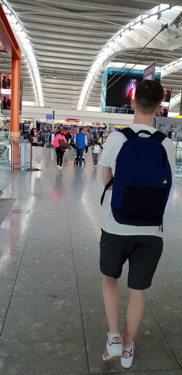 katiedresser's tweet photo. My brother left yesterday to coach a summer camp in Texas god love him live your life my brother 💙⚽️🏝✈️🏖🕶⚽️💙✈️🕶🏖🏝💰 xxxxxxxx https://t.co/WX57Yah0Hm