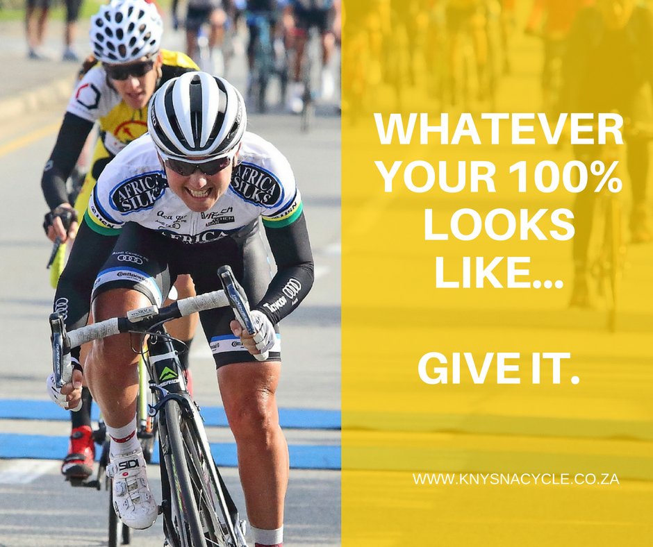 #MondayMotivation 
Just one month to this year's <a href="/Momentum_za/">Momentum</a> Knysna Cycle Tour!
Have you entered yet? knysnacycle.co.za